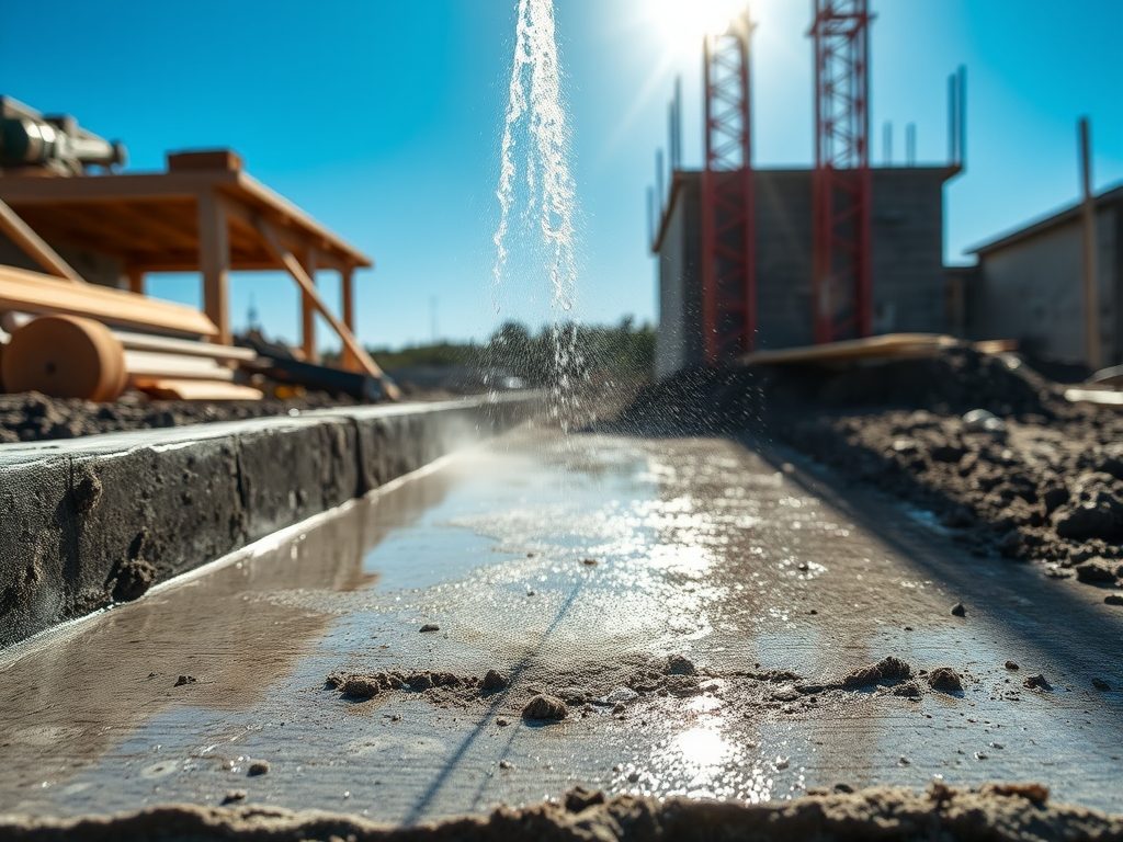 Betonowanie fundamentów w upał: jak chronić beton przed szybkim wysychaniem i skurczem dla trwałej konstrukcji img-responsive